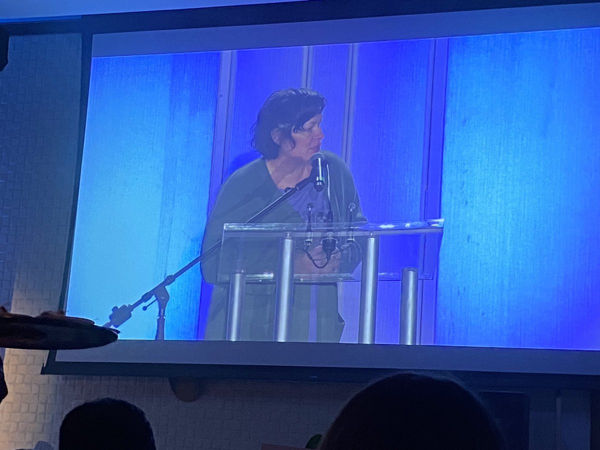 After seeing the amazing film, Love in the Time of Fentanyl at DOXA last week, I was so pleased that Sarah Blyth Founder and Executive Director of Vancouver Overdose Prevention Society, featured in the film,  win the Community Champion award at #YWCAWODA