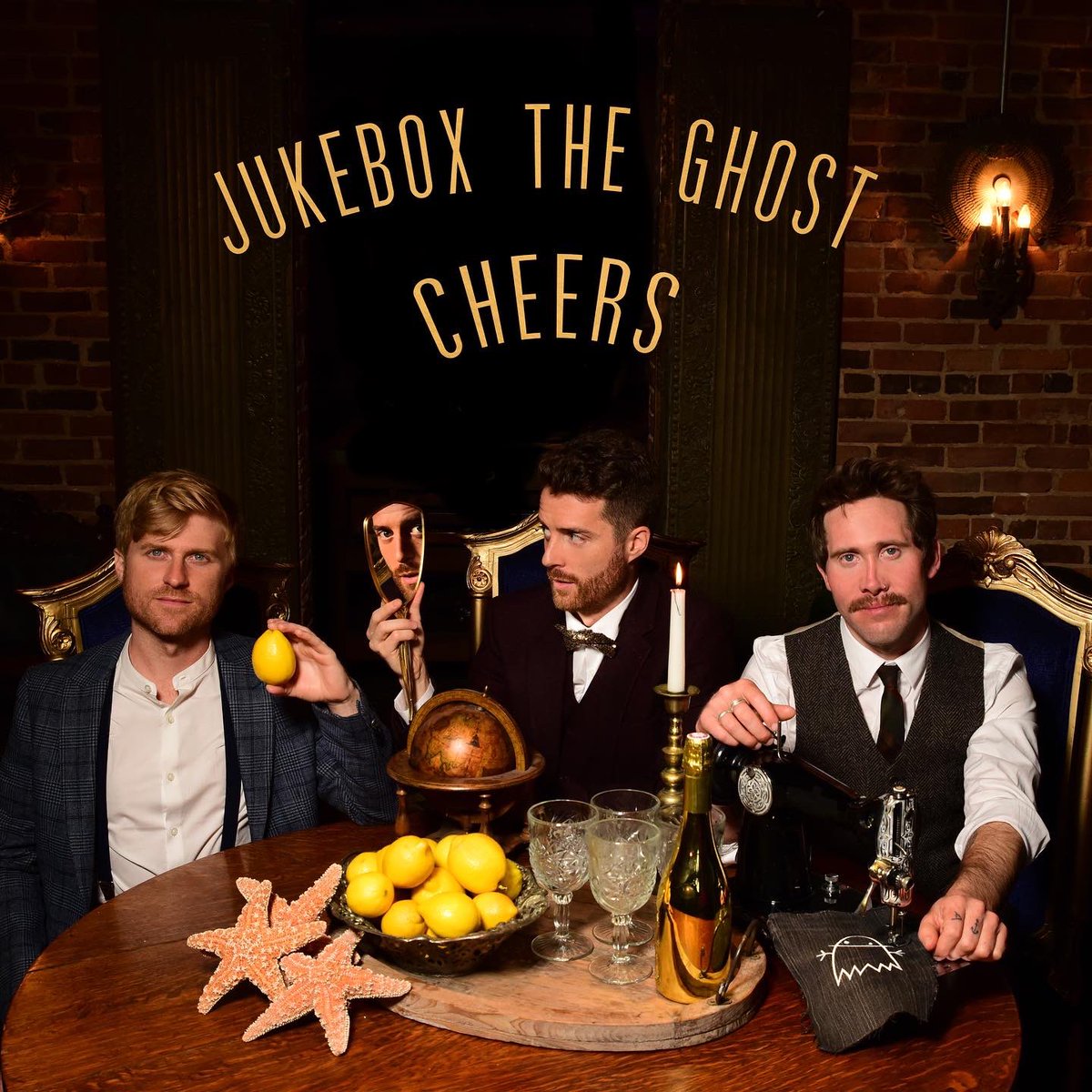 It’s finally here. “Cheers”, everyone!
We’ve never put this much time and sweat and heart into a record before – we hope you like it as much as we do. Thanks for sticking with us for all these years, and thanks for listening. A toast…to you! JukeboxTheGhost.lnk.to/CheersAlbumTW
