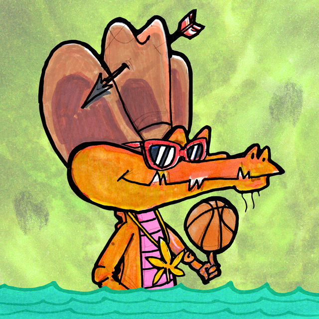 degendragonNEWS's tweet photo. this guy gave me Jerry Buss vibes. Had to scoop @GanjaGatorsNFT https://t.co/ZTJRHm4bbh