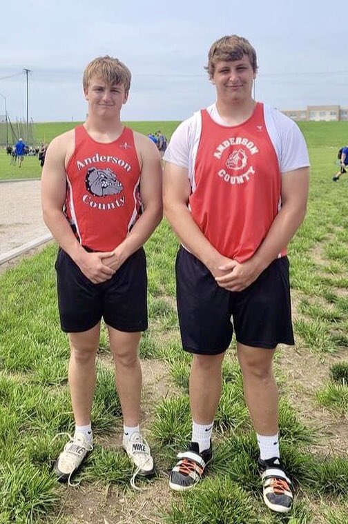 CatlothLucas's tweet photo. Congrats to the 3A State qualifiers from ACHS Track &amp; Field! @chaylinpeine placed 4th in Discus and 2nd in Shot and @fishergaley04 placed 2nd in Discus and 3rd in Shot at the Chanute Regional meet. https://t.co/M6c3M2xCkY
