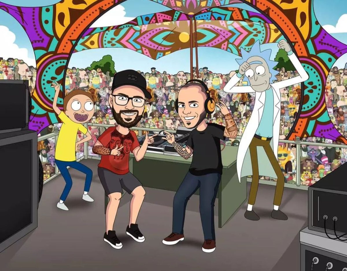 #TBT 2019 in Brazil on stage together with our good friends Rick and Morty 🍺
We cant wait to return and play next month in Brazil 🇧🇷