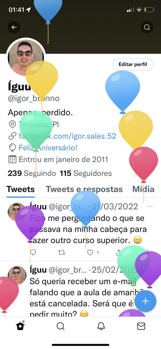 igor_brunno's tweet photo. Quase trintei 🌚 2.9 🥳 https://t.co/H9NonLTEmV