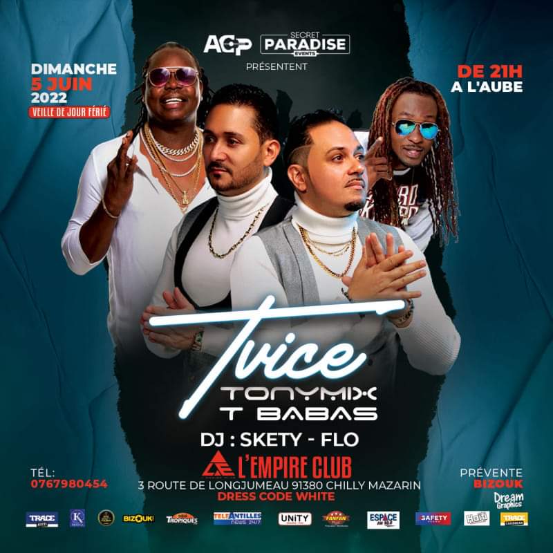 lyly___r (@ricard_lyly) on Twitter photo Prochain rdv avec ACP Production c'est du côté de <a href="/Lempireclub1/">Steve Lempire</a> avec le groupe <a href="/tvicenation/">VICENATION</a>, <a href="/Tonymixhaiti/">TONY〽️i❌KÒMANDAN👮♂️</a> et T Babas
Animation :<a href="/DjSkety/">DJ Skety</a> et <a href="/djflo972/">dj flo</a>
Cc <a href="/VICE2K/">Roberto Martino</a> <a href="/JessVice/">Jessie Alkhal</a> <a href="/Reynaldovice/">Reynaldo Martino</a> <a href="/KompaFrance/">KompaFrance</a> <a href="/VanyPresidente/">VanyAyitiPresidente</a> <a href="/FiacreVenise/">Fiacre Venise</a> Prochain rdv avec ACP Production c'est du côté de <a href="/Lempireclub1/">Steve Lempire</a> avec le groupe <a href="/tvicenation/">VICENATION</a>, <a href="/Tonymixhaiti/">TONY〽️i❌KÒMANDAN👮♂️</a> et T Babas
Animation :<a href="/DjSkety/">DJ Skety</a> et <a href="/djflo972/">dj flo</a>
Cc <a href="/VICE2K/">Roberto Martino</a> <a href="/JessVice/">Jessie Alkhal</a> <a href="/Reynaldovice/">Reynaldo Martino</a> <a href="/KompaFrance/">KompaFrance</a> <a href="/VanyPresidente/">VanyAyitiPresidente</a> <a href="/FiacreVenise/">Fiacre Venise</a>