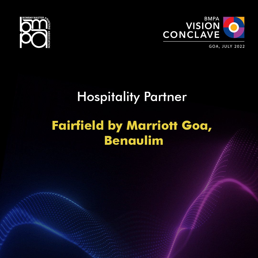 TheBmpa's tweet photo. It gives us immense pleasure to announce @printweekindia as the Media Partner for #BMPA Vision Conclave 2022.💫
#TeamBMPA looks forward to collaborating with them on making this event a grand success and confabulations which will benefit the entire print community.🤝🏻
#VisCon22 https://t.co/7b9w21VlKd