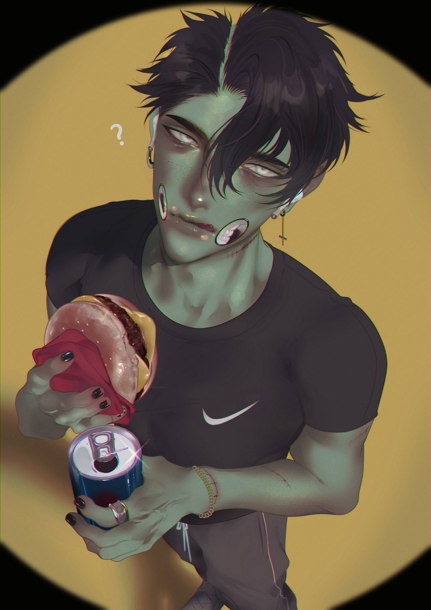 𝖊𝖗𝖎𝖈🧟‍♂️🖤(ตอบช้าหน่อยทำคอมมิชค่ะ) tweet media