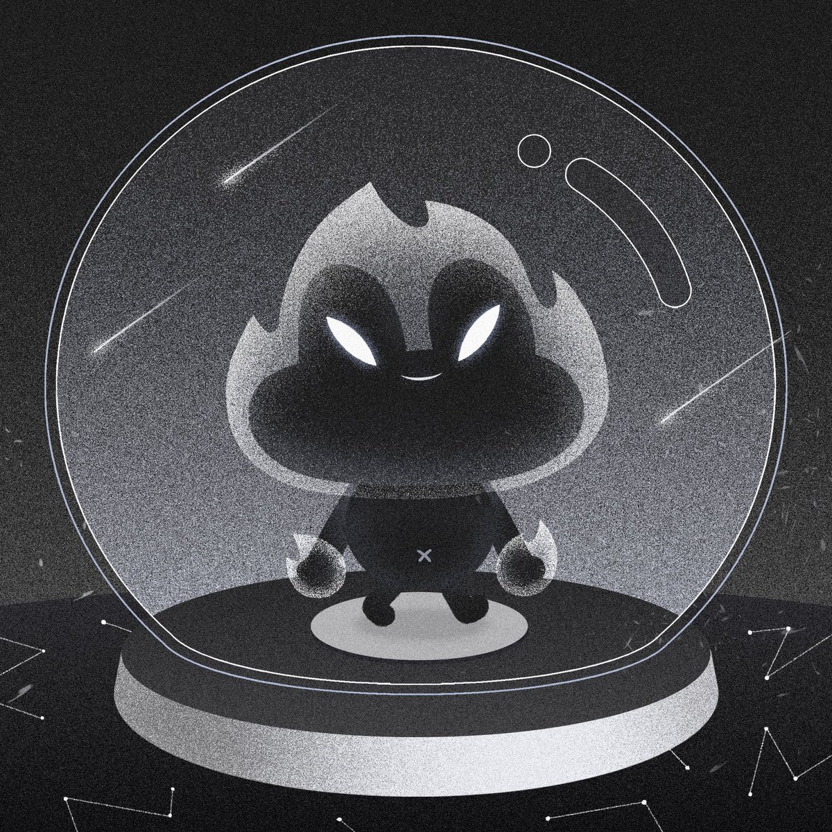 🌟Special🌟 น้องดาวหางง ☄️
: Comet glows up the night.
He's a beautiful nightmare.

✨ only 0.2 N
✨ 50 EDs
🖤 paras.id/token/x.paras.…

#NFTs #NFTCommunity #Paras #ParasNFT #Near #NearNFT #Nearcollector #Nearartist #CryptoArt #NFTThailand #NFTThaiArtist #NFTThaicommunity #ThaiNFT