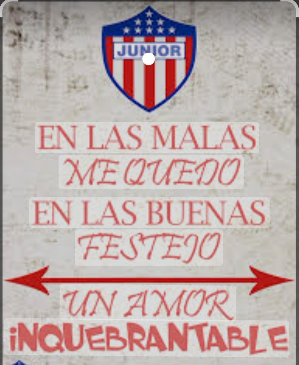 Aquí estamos mi junior del alma 🥰