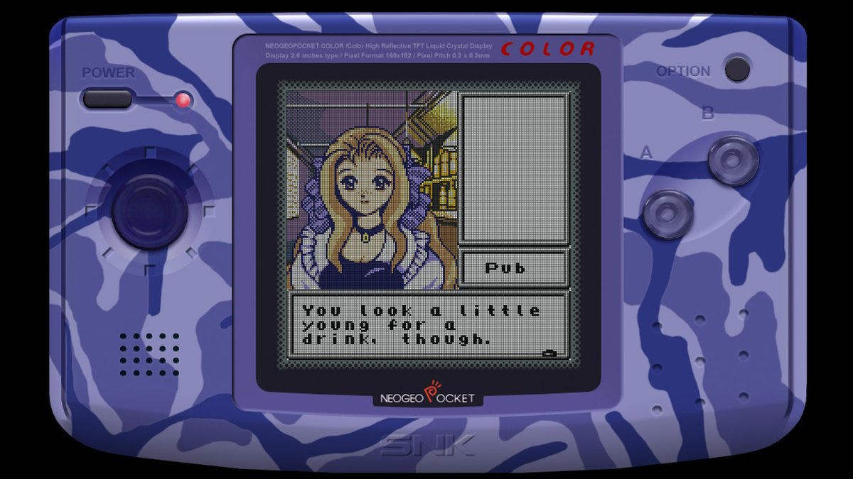 themistern's tweet photo. Cute babes. #BiomotorUnitron #NEOGEOPocketColor #NintendoSwitch https://t.co/QLInRbhwfd