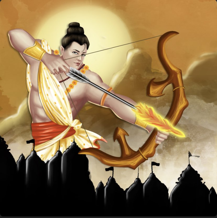 kushagra1757's tweet photo. I just Minted this NFT of Lord Ram !!!Jai Shri Ram Collection features characters with unique facial expressions and traits that looks asthetic , bold and purely culture driven art #jaishriramnft #NFTCollection #rammandir 
Buy your collectibles @JaiShriRamNFT  @thevineetmishra https://t.co/SeOAjosMxN