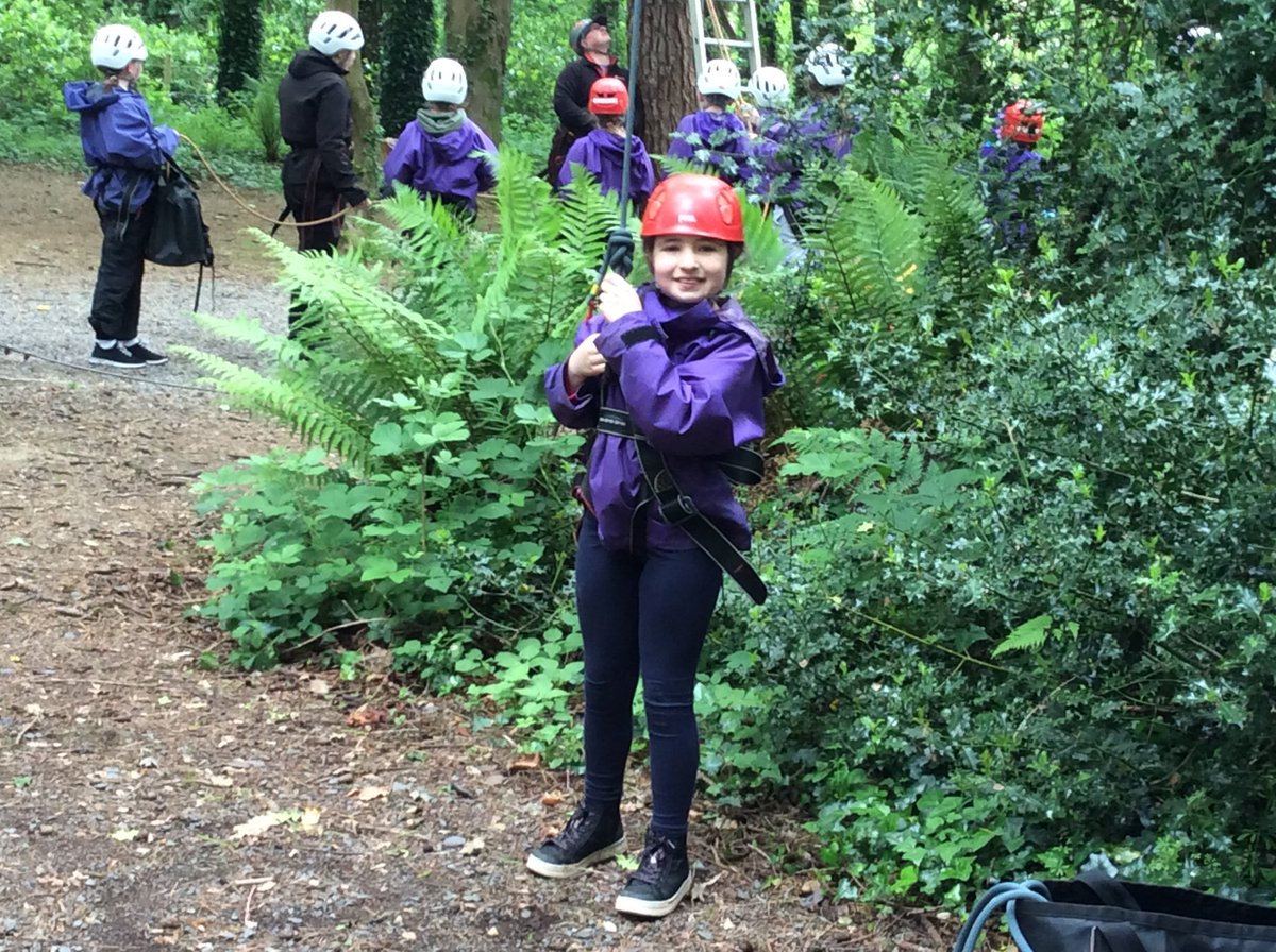StPhilipsY6C22's tweet photo. High ropes in the woods tested our nerves! We bravely climbed to some height, relying on our team mates to keep us safe. #teamstphilips #stphilipsy6residential https://t.co/pq2nsKwJ1v