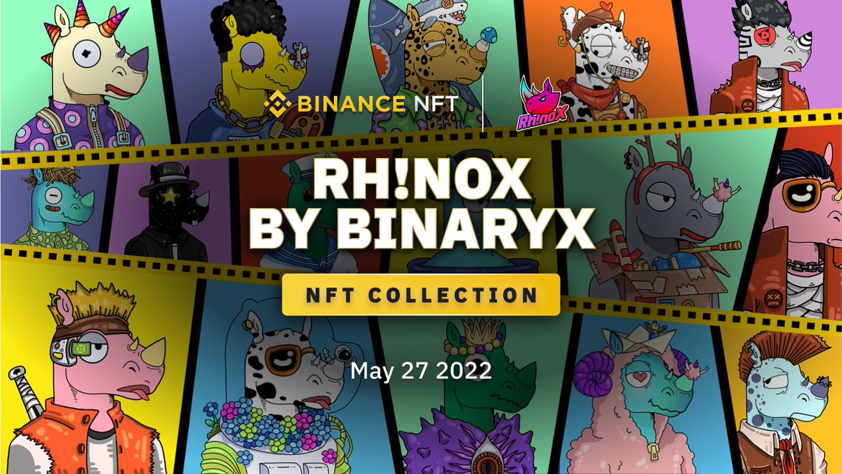 #Binance NFT Marketplace launches “Rh!noX by <a href="/binary_x/">Cici</a> NFT collection via the subscription mechanism.

➡️ binance.com/en/support/ann…