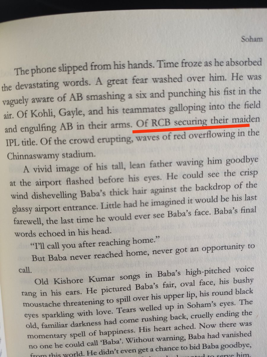 _PankajGiri's tweet photo. @RCBTweets @RCBTweets win their maiden IPL title in my book #TheFragileThreadofHope. Will they make this a reality this time? Hope they do so. We can only hang onto The Fragile Thread of Hope. Go, RCB. #winitforabd #RCB https://t.co/20a8DEyKtc