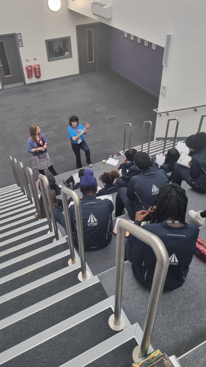 Our year 9 careers fair was a success! Thank you to <a href="/AheadP_ship/">Ahead Partnership</a> and the eight employers who attended. Our students valued the time that you gave them and learnt so much from you. #purpose