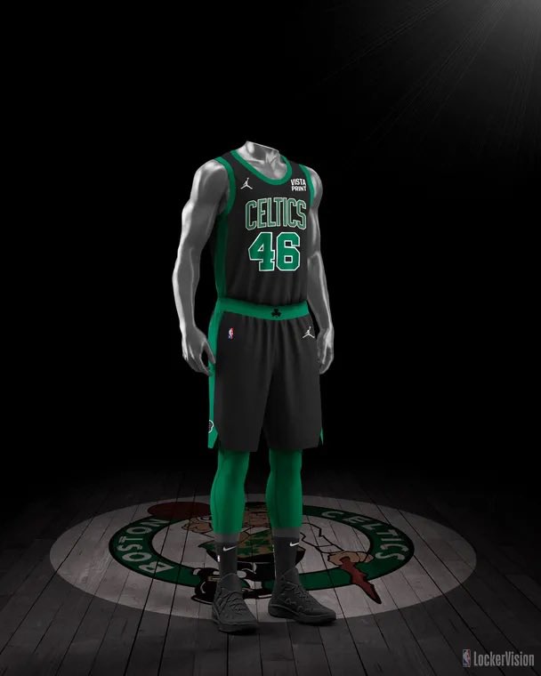 Boston Celtics are undefeated when wearing black jerseys