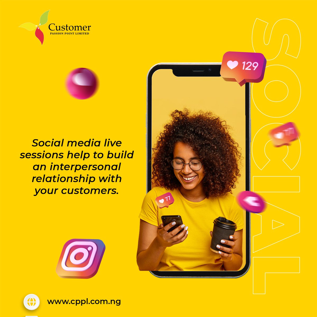 cppltraining's tweet image. Social media live sessions are not only useful for parties; they can serve as an avenue for you to connect real time with your customers. 

With this tool, you can get feedback and make announcements concerning your products or services.

 #cpplnigeria #cppltrainingprograms