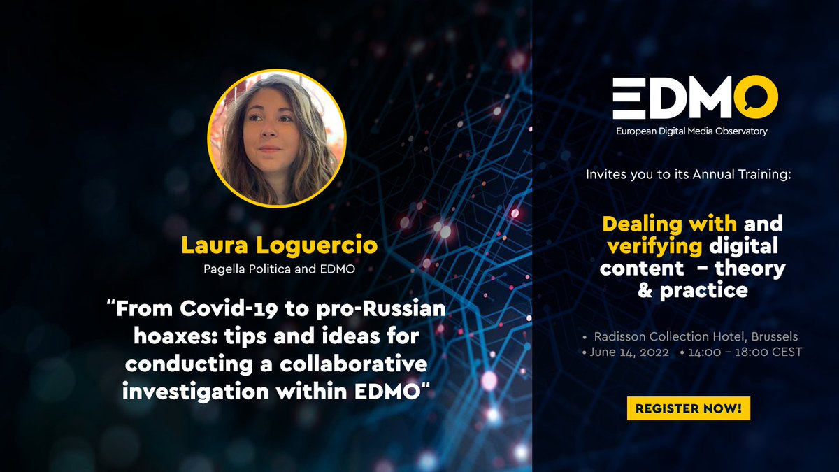 European Digital Media Observatory tweet media