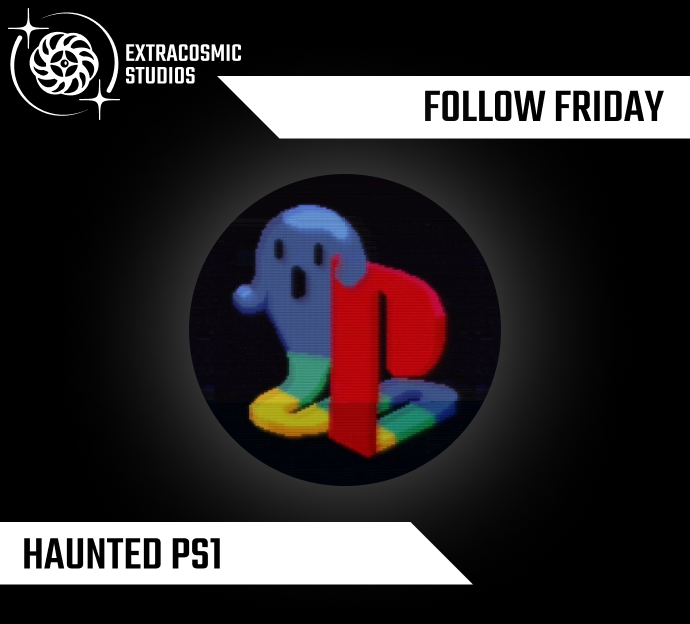 ExtracosmicS's tweet photo. For our first #FollowFriday we would like to thank @HauntedPs1!

Their amazing demo disc, which helps so many indie devs make a name for themselves, gave us the courage to make a demo and now we are on our way to a full release🙌

Check them out and give them a follow😄
#IndieDev https://t.co/ykHcxM88Oq