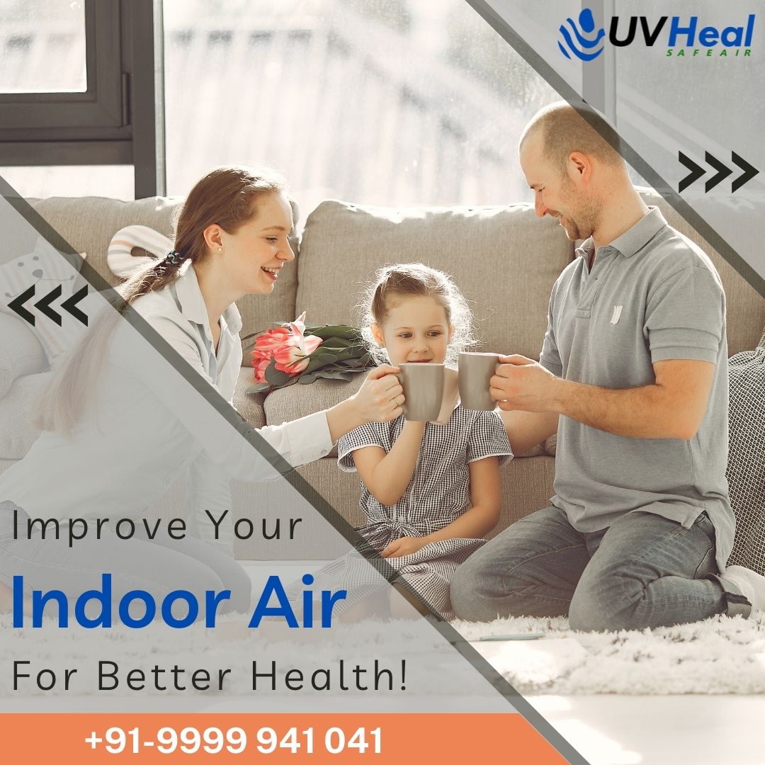 Our UV light based air purifiers could play a crucial role in improving the indoor air quality making the air clean and safe to breathe. 

#UVHeal #SafeAir #BreatheFree #CentralizedAc #Air #Disinfection #Healthy 

Website : - uvhealsafeair.com
Contact us:  9999941041