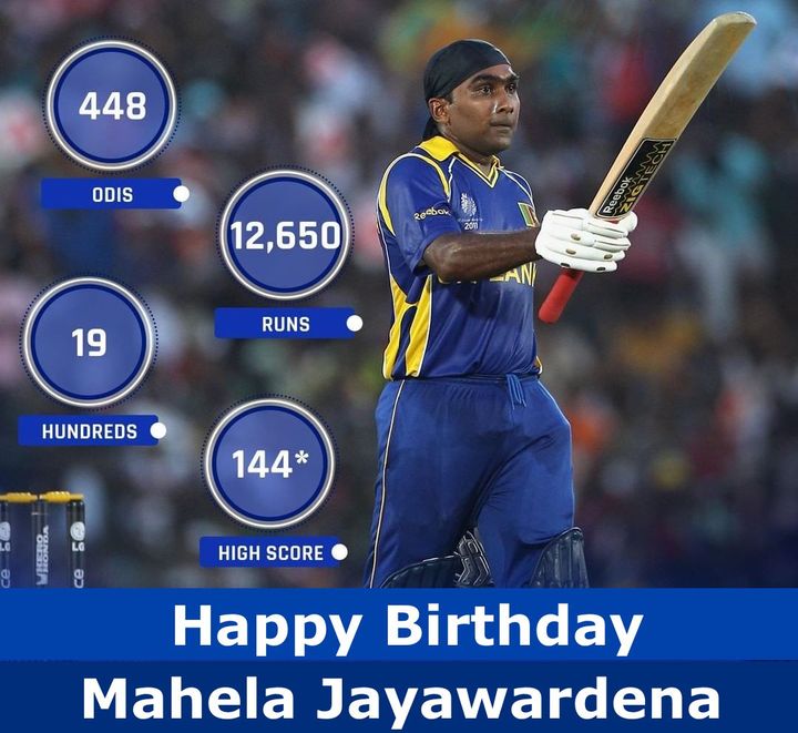 Happy Birthday, Mahela Jayawardene 