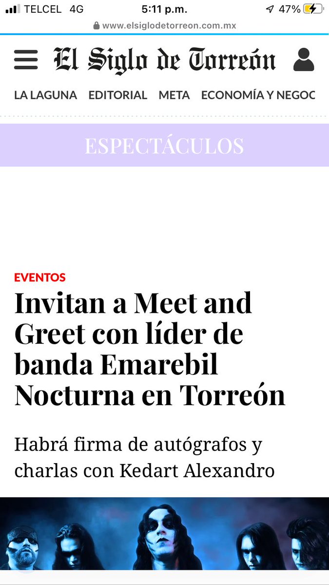 KedartAlexandro's tweet photo. Mañana en Torreón Coahuila! https://t.co/Oi4Q8pTl4M
