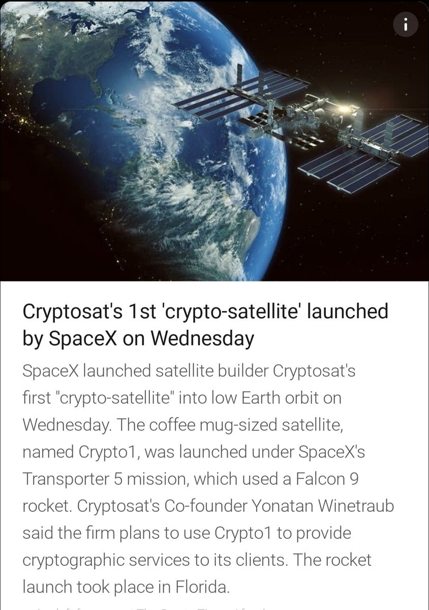 Layla_yll's tweet photo. #cryptocurrency #CryptoNews #CryptoSatellite #Blockchain #BTC #ETH https://t.co/cTJ2oxNNzT
