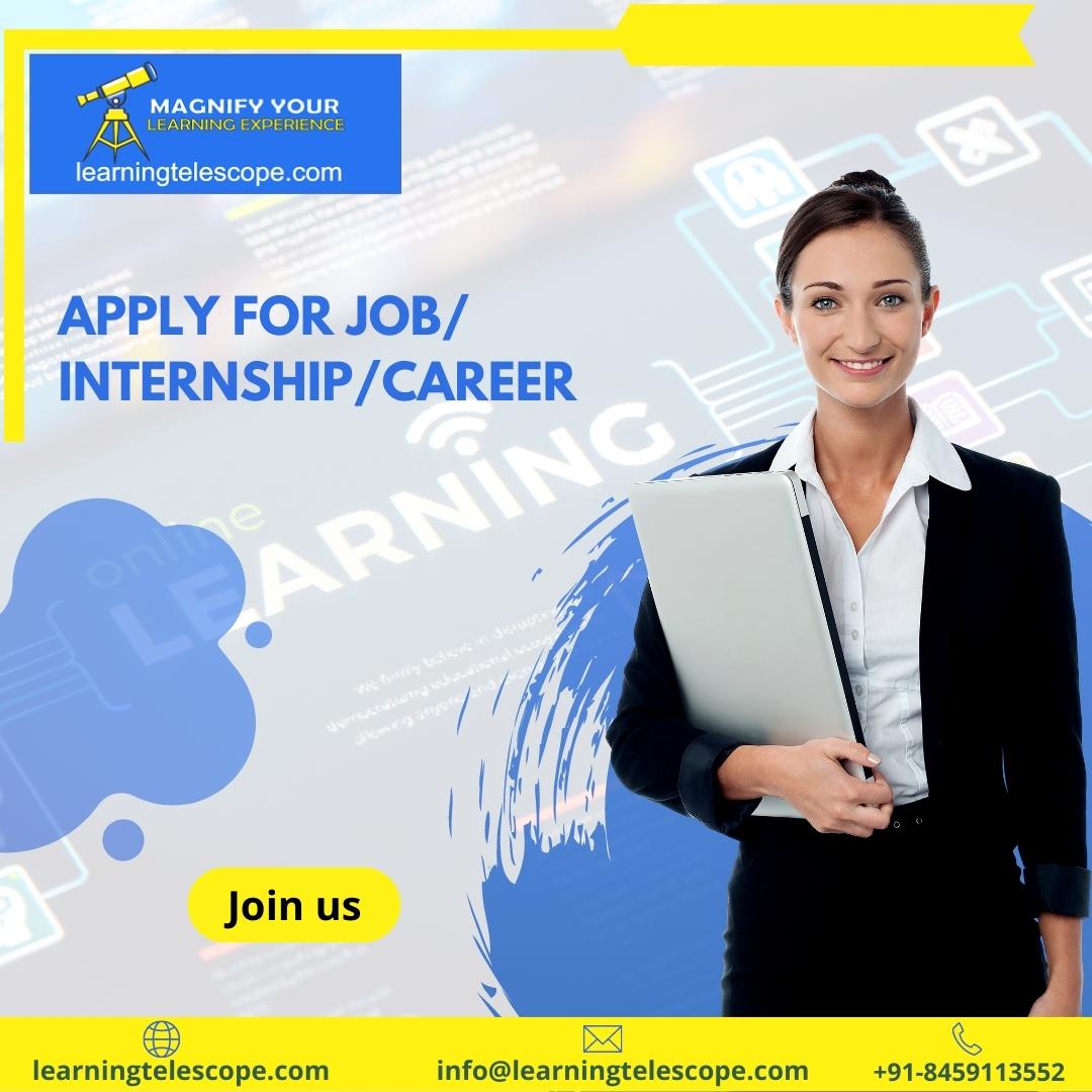 LearningTelesc1's tweet photo. LearningTelescope is India's largest educational portal 
it provides
• Educational information and career guidance. 
• Provides a platform to apply for jobs, internships and careers.
#learningtelescope  #jobs #hiring #internshipprogram https://t.co/18opR9NNGy