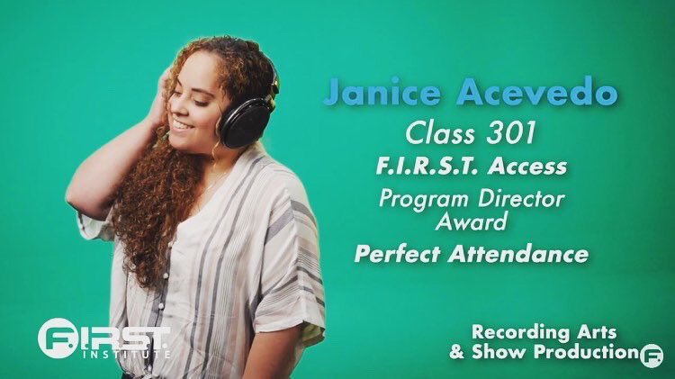 Janice_M_Audio's tweet image. I JUST REALIZED ITS BEEN A FULL YEAR SINCE I’VE GRADUATED THE RECORDING ARTS PROGRAM AT F.I.R.S.T. Institute #graduate #audioengineer #recordingarts
