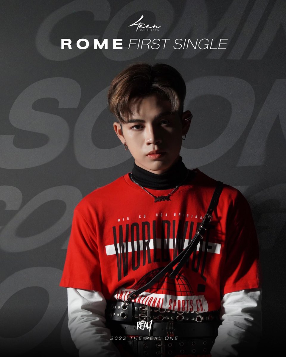 mmenders1's tweet photo. #TpopUpdate
Single เดี่ยวครั้งแรกของ ROME (โรม) วง 4TEEN จากสังกัด The Real One ติดตามได้เร็ว ๆ นี้
#Rome #4teen
#FisrtSingle
#TheRealOneOfficial
#TpopIsComing
#Tpop https://t.co/CrGyq7kfR3