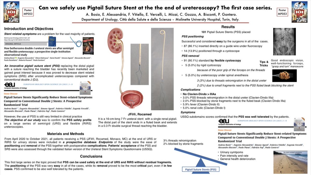 Andy_Bosio's tweet photo. A very promising EULIS session chaired by Prof. Türk and @LaurianDragos is about to start at #UROtech22. Glad to present our results and (few) complications of the first #JFil case series. Thanks @eulis_uroweb @UROtech_meeting @drkemalsarica for the chance!
@rocamed #UroSoMe https://t.co/cufZdLnB9m