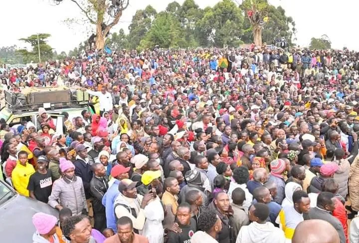 DPRigathiG's tweet photo. Our Deputy President Rigathi Gachagua Yesterday in Elgeiyo Marakwet. https://t.co/Hhs1Do3394