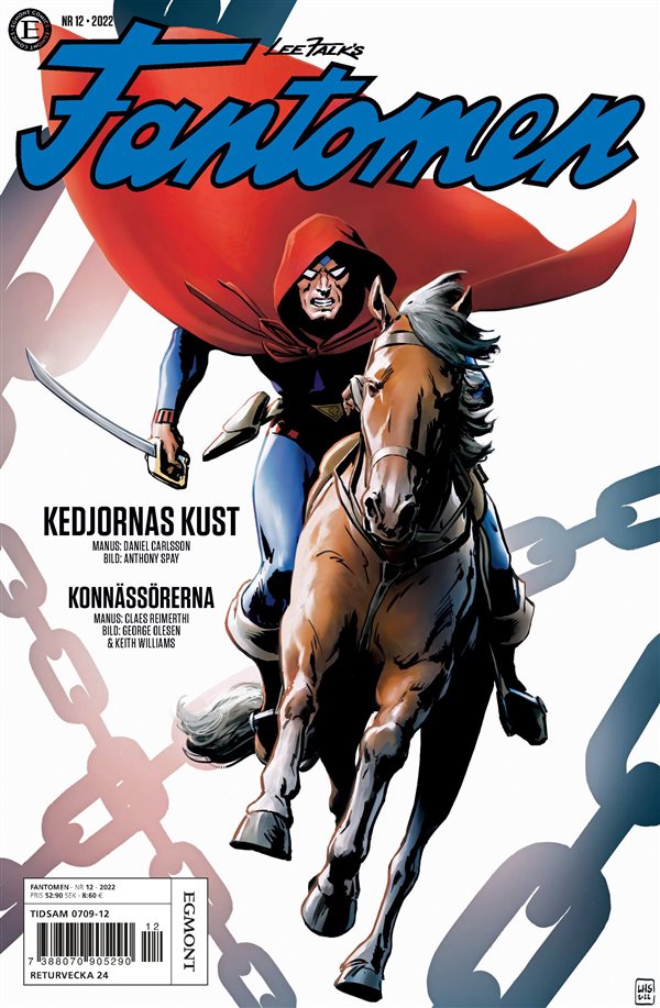 Chronicle_Tweet's tweet photo. Latest #Fantomen cover has been released with a simple bright but effective cover by #HenrikSalhstrom! Out in shops soon feat a story by #DanielCarlsson & #AnthonySpay! Featuring a story with a past Phantom. We will post a review of this comic on our YouTube channel.
#ThePhantom https://t.co/U8u4YGl03d