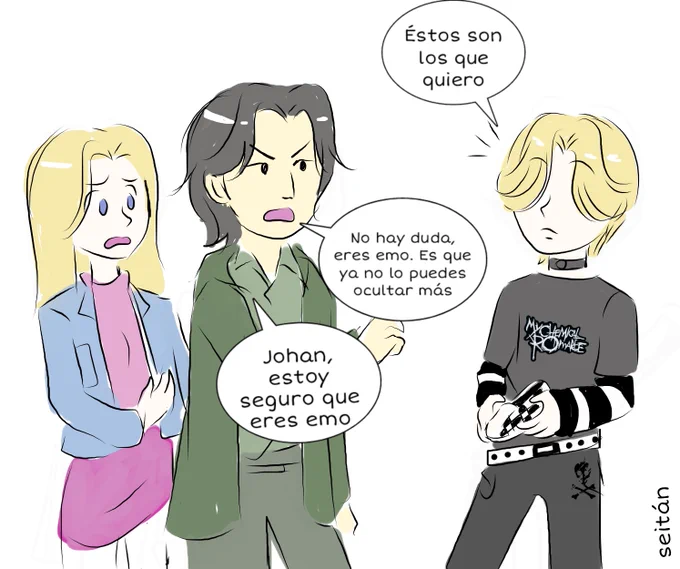 Dr. Tenma y su hijo emo 