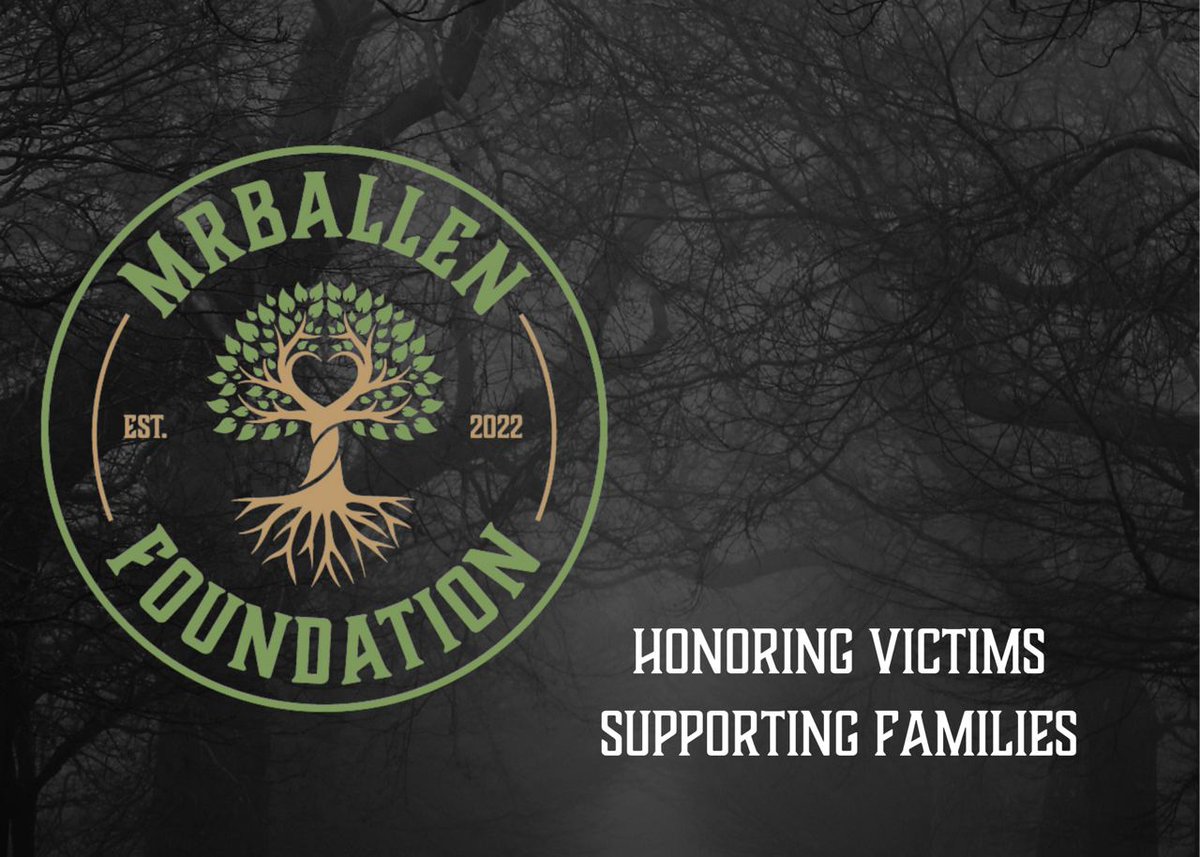 *HonoringVictims / SupportingFamilies* Not surprising, but very humbling; my client, <a href="/MrBallen/">MrBallen</a>
 started a charity to give back to victims who have been harmed by the types of crimes that happen in his stories.  Changing the narrative one story at a time

mrballen.foundation