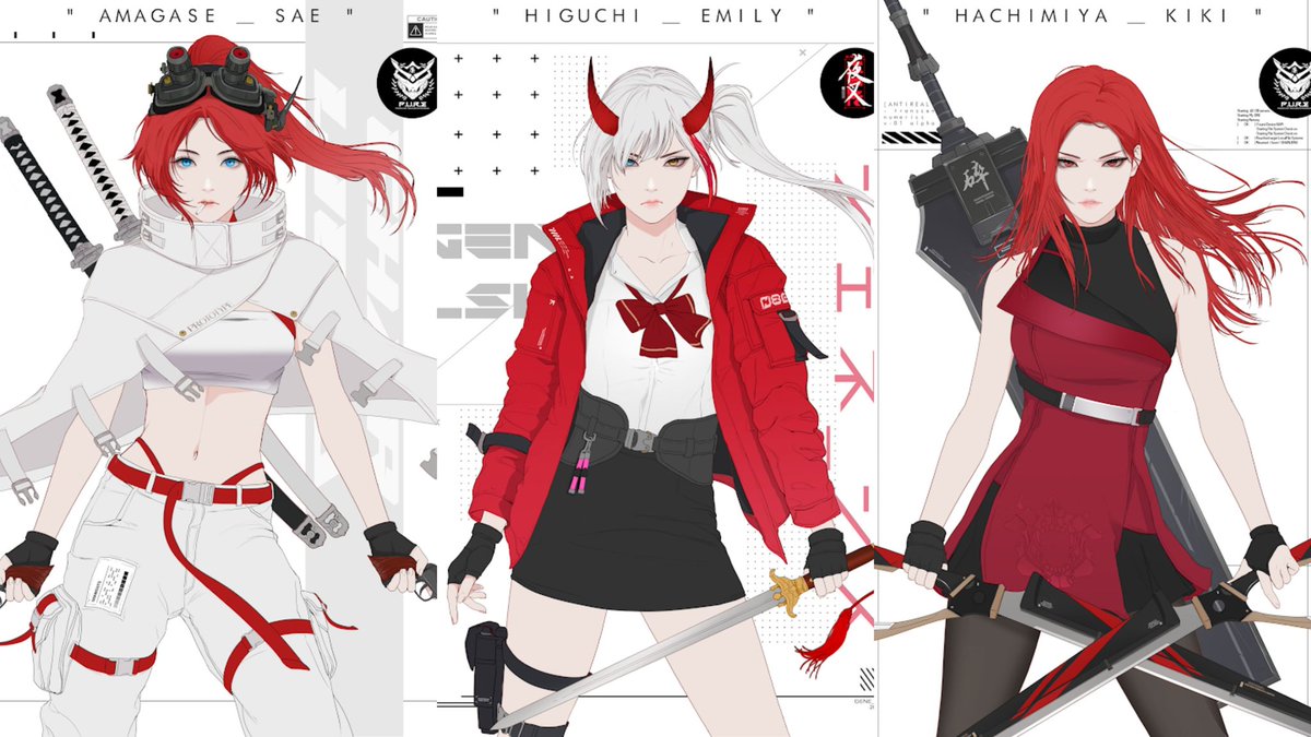 #259 #2757 #501
The red squad is complete 😍