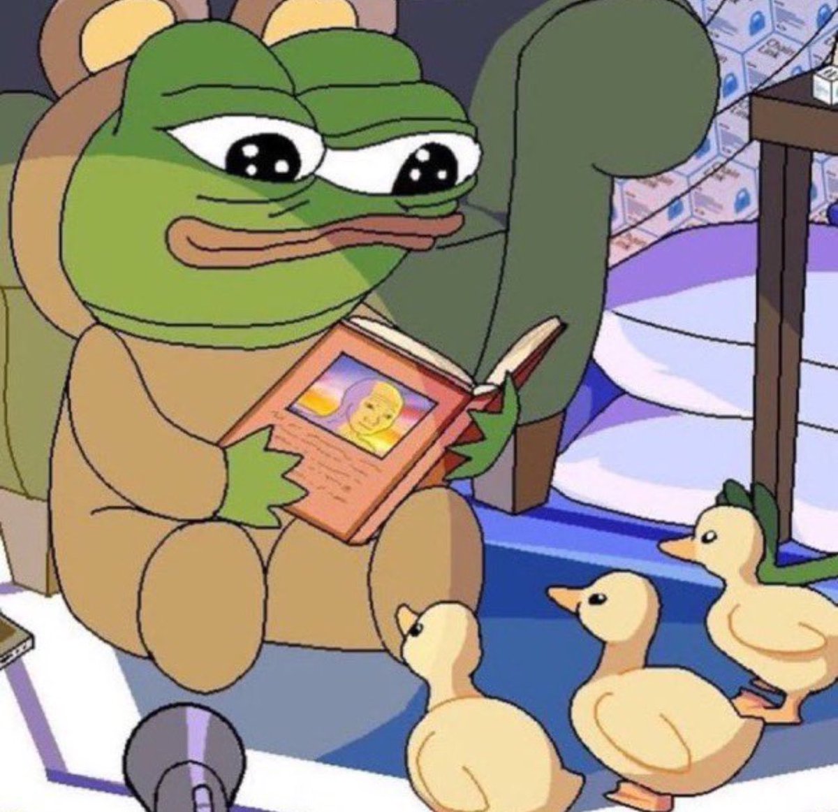 and then the prices went up and they all took profits and made it. the end