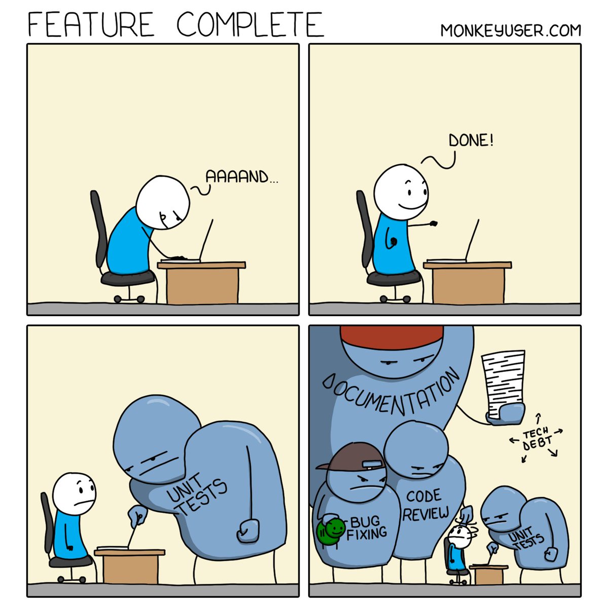 zipyai's tweet photo. Yeah, we feel you fellow devs.
Our job never really ends, eh?
Comment +1 if you’ve been there, done that! 😂

Join our Discord server: https://t.co/Ih8hz8N1xP

#zipy #Codebugs #superbugs #bugs #fixwhatmatters #developers #debugging #saas #Engineers #codeissues #testing #bugfix https://t.co/0HGqjH3nVN