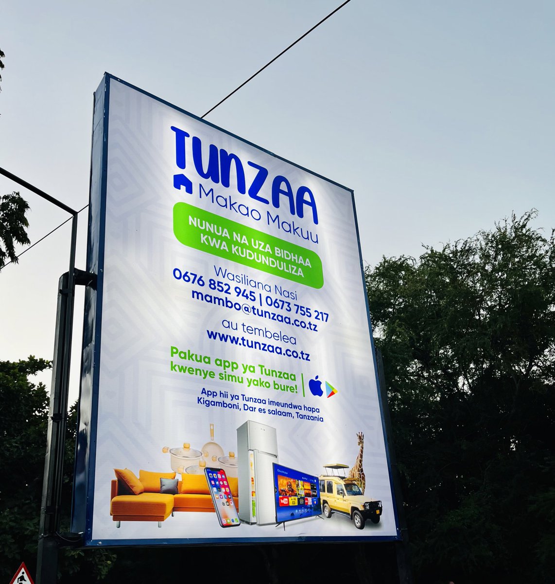 KneeNjure's tweet photo. Karibuni sana mnunue na kuuza bidhaa na huduma mbalimbali kwa kulipa kidogo kidogo kupitia @tunzaaHQ ✨🚀 @BajabirLogistic watawafikishia bidhaa kokote #Tanzania https://t.co/Vv7nMrB2rp