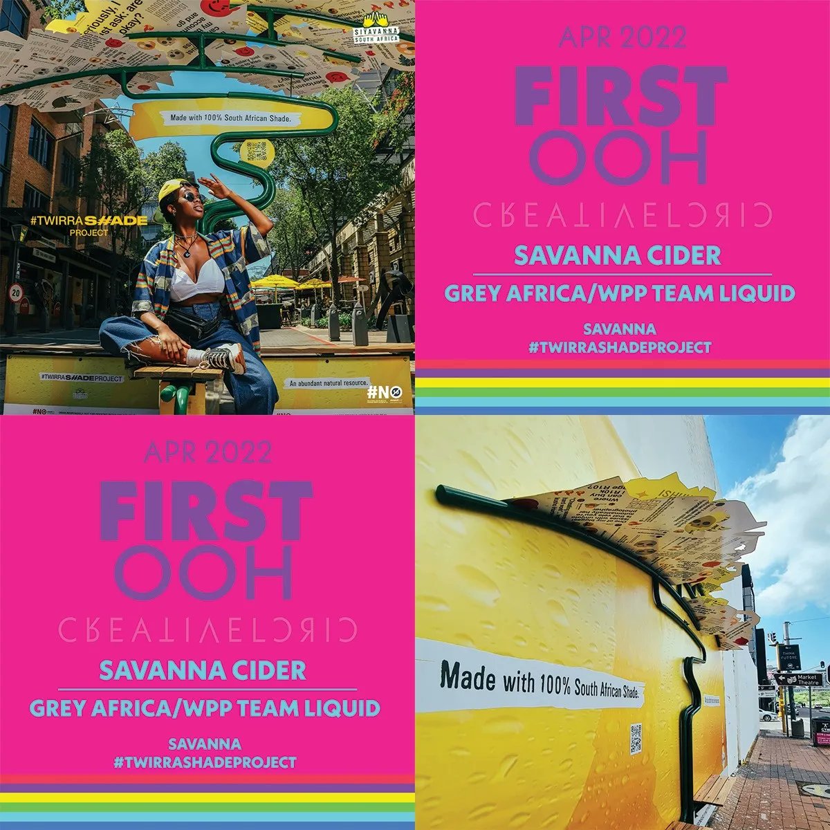 SbuDaBuddist's tweet photo. Dankie @CCreativeCircle and GREY AFRICA! #SavannaCider #TwirraShadeProject 🥇🥉🥉 https://t.co/fYpqAllM5U