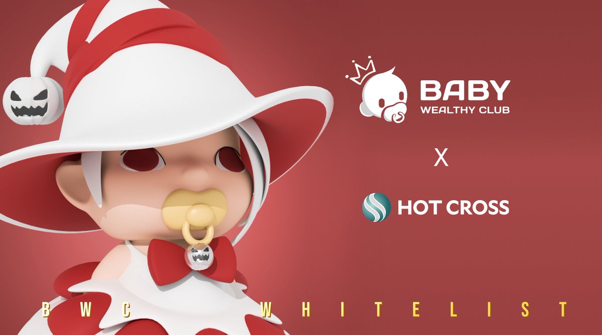 🐷 Hot Cross x BabyWealthyClub 👑

🎉 We're hosting a 20 x Whitelist #Giveaway event to celebrate our partnership with <a href="/BabyWealthyClub/">Baby Wealthy Club</a>.

1️⃣ Follow <a href="/hotcrosscom/">Hot Cross</a> &amp; <a href="/BabyWealthyClub/">Baby Wealthy Club</a>
2️⃣ ❤️ Like &amp; ♻️ RT
3️⃣ Tag 3 Friends

⏰ Ends in 24 hours!