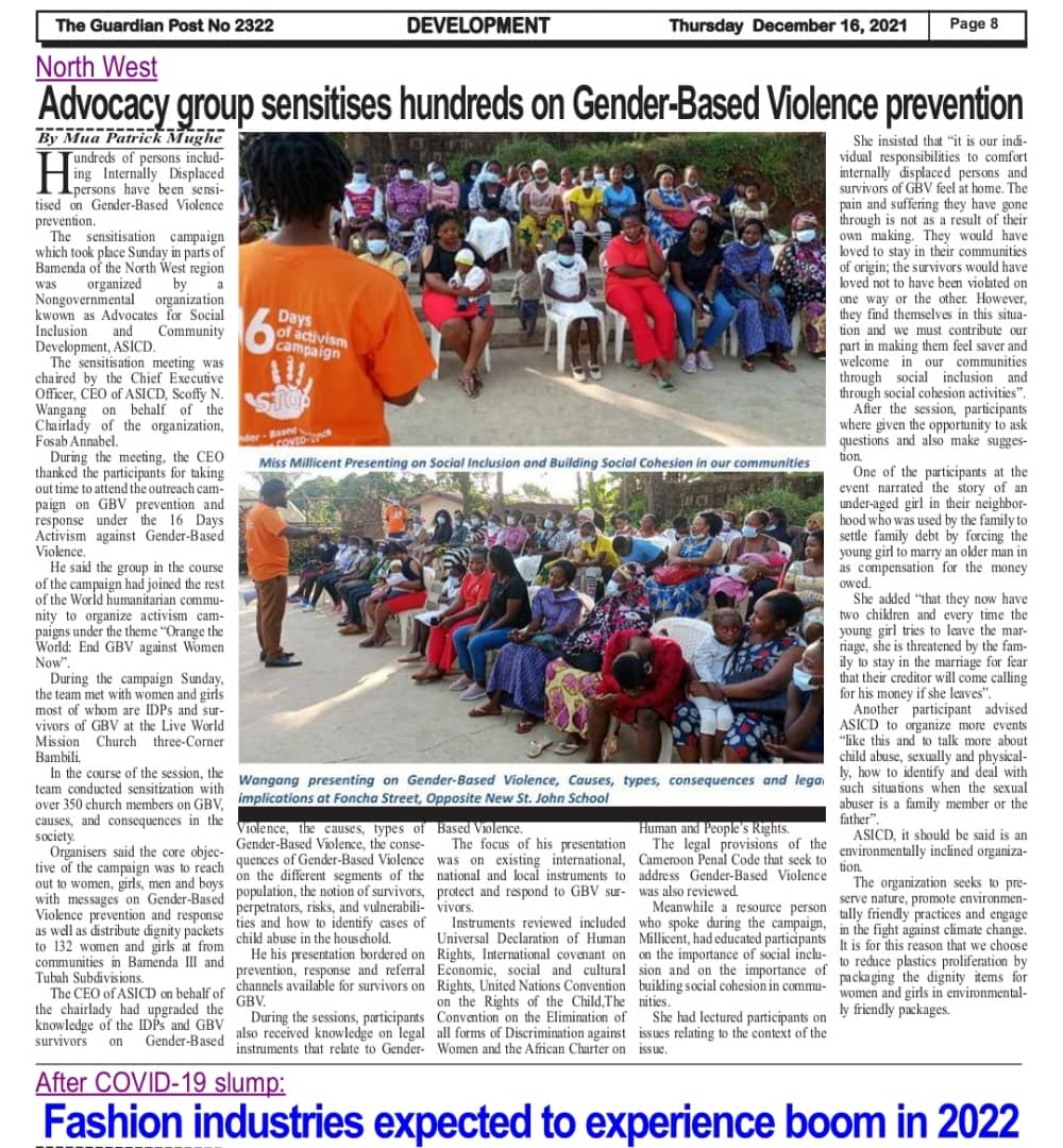 Advocates for Social Inclusion & Community Devel. (@asicdnonprofit) on Twitter photo There has never been a better time to be committed protecting the most vulnerable. In an emergency, the need is greater. <a href="/ASICDnonprofit/">Advocates for Social Inclusion & Community Devel.</a> is working with communities to ensure #girls, #boys, #women, the elderly and vulnerable groups have basic #protection information & assistance There has never been a better time to be committed protecting the most vulnerable. In an emergency, the need is greater. <a href="/ASICDnonprofit/">Advocates for Social Inclusion & Community Devel.</a> is working with communities to ensure #girls, #boys, #women, the elderly and vulnerable groups have basic #protection information & assistance