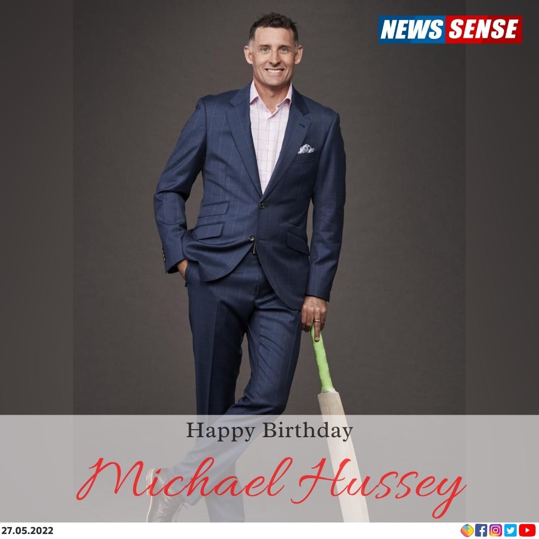 Happy Birthday Michael Hussey        