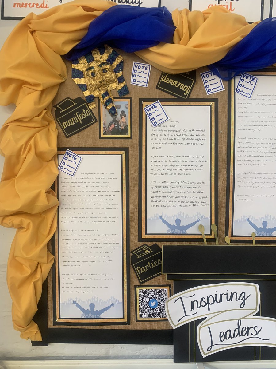 Congratulations Y3! Your manifestos have truly wowed us, we definitely have some future JLT members in our class… potentially future MPs too! We can’t wait for you to persuade Y6 to vote for you later! <a href="/WoodhillSch/">Woodhill Primary School</a> <a href="/IPAT_Edu/">The Inspire Partnership</a>