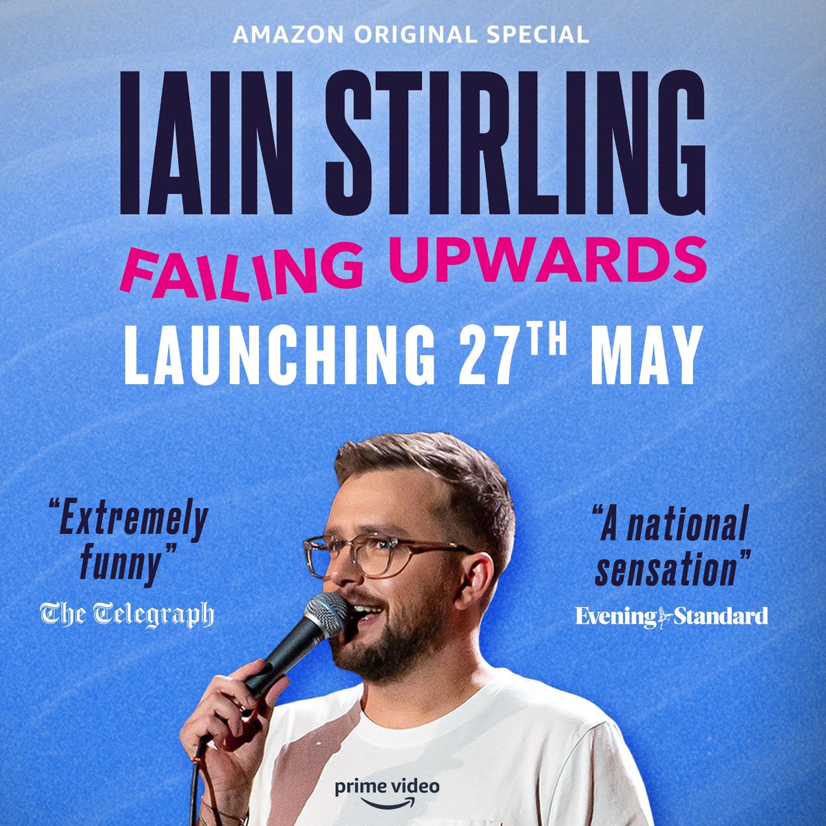 IainDoesJokes's tweet photo. IT’S HERE! I can’t believe it’s actually HERE! Would appreciate people watching and sharing! @PrimeVideo 

https://t.co/XmmKnwVE7O https://t.co/ENTAIpENql