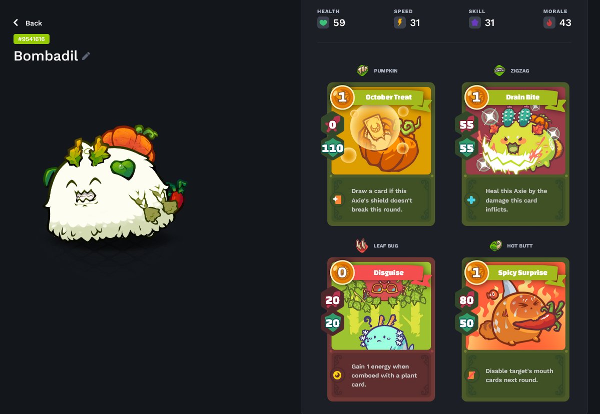 DaffyDunc's tweet photo. Looking for an Axie scholar to rock this team. 40 energy. Apply through my Discord, link will be in 1/2 π§΅.
#axiescholarships #AxieInifinity #axieinfinityscholarships #Axieluck https://t.co/iuOLhzpqwo