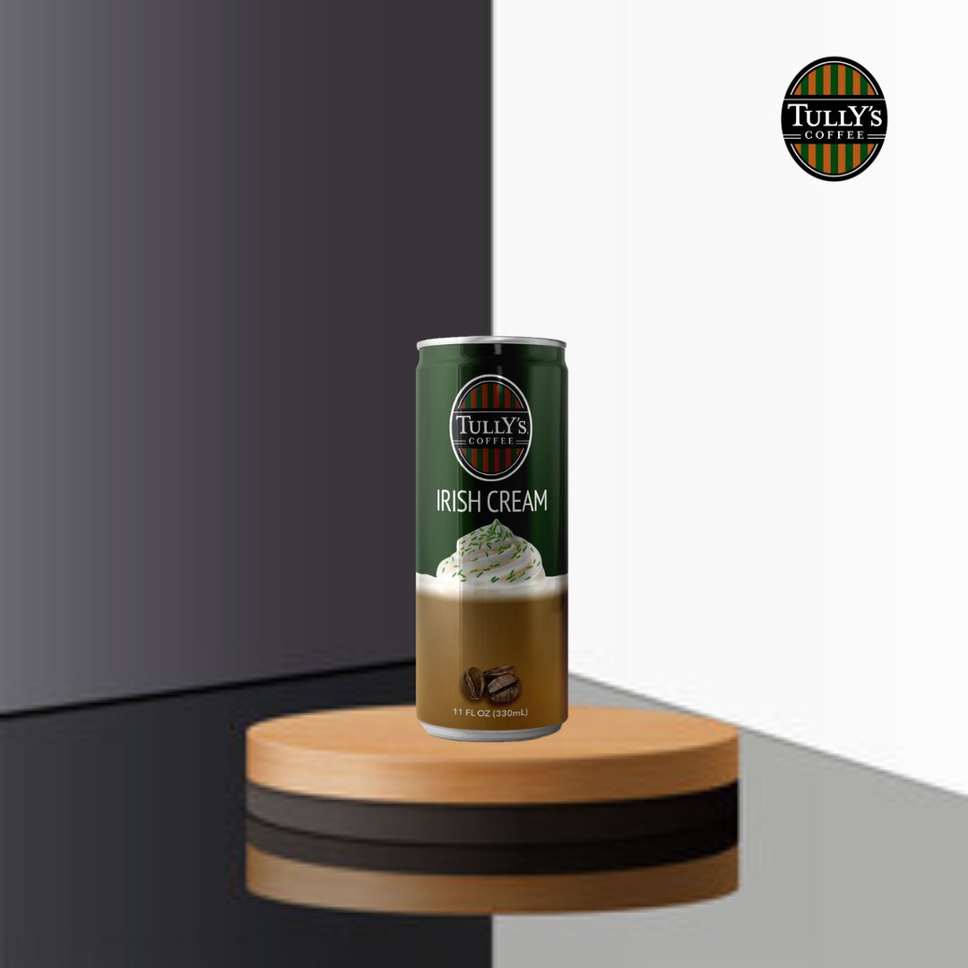 Our Irish Cream cold brewed coffee is the perfect dreamy treat, with a smooth, balanced blend of Irish Cream and Tully’s Signature coffee. This is just one of the blends you will enjoy with our cold brew coffee . Available in 250ml cans.