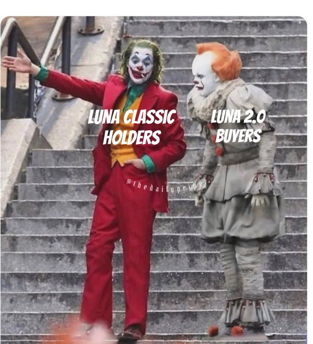 DailyGripeMemes's tweet photo. #LUNAtics #ForkIt #GotForked #Forked #Terra_Luna #terraluna #lunaburn #lunaterra #lunaClassic #DoKwon #lunacoin https://t.co/90F1sSlUUX