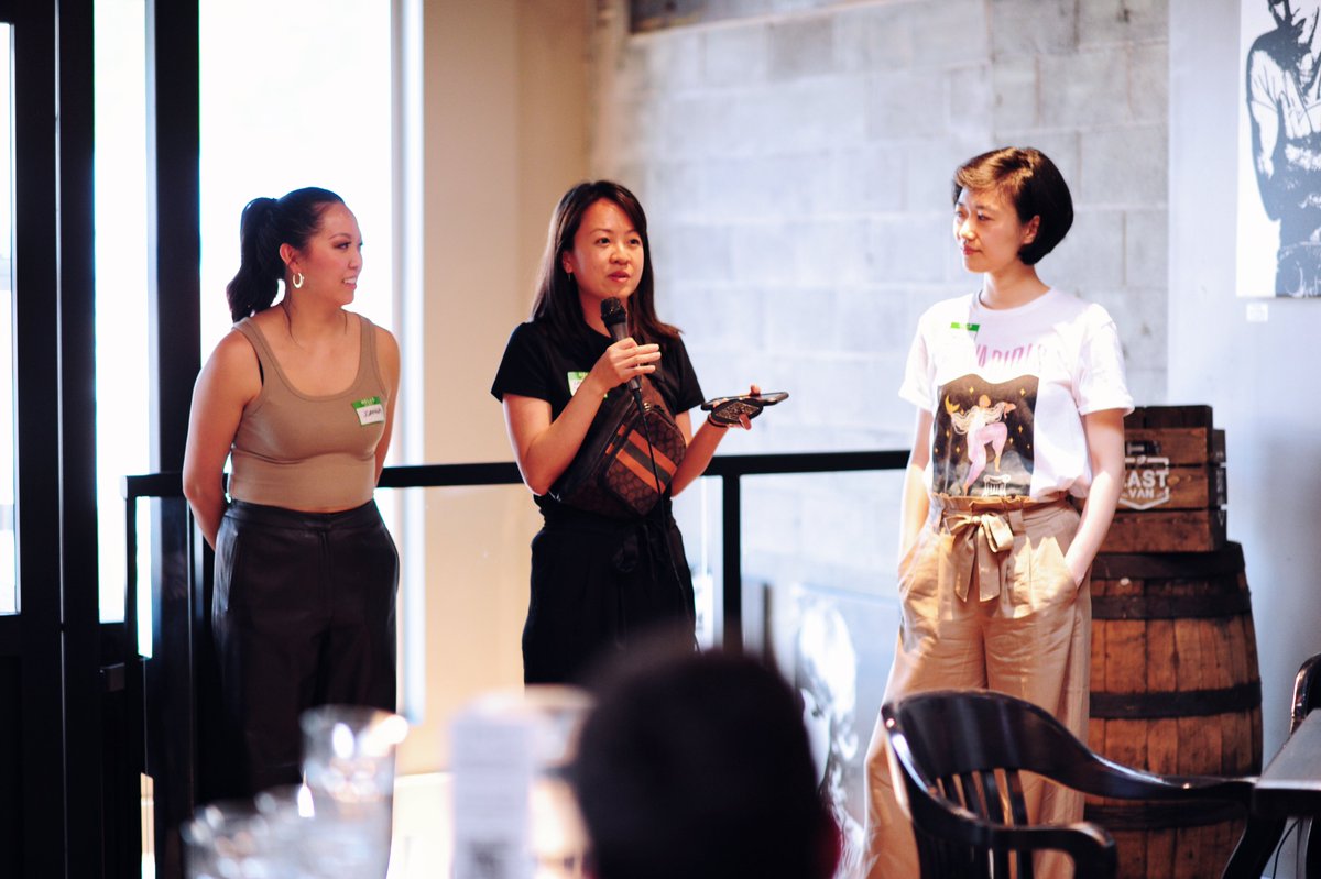 VancityNft's tweet photo. What a great event last night! Thank you to all that came and made our first event so much fun. We hope to continue to get to know you all at our future events !  @InkFinks @studiodawgz @GuavaGirlsNFT @BretJolliffe @tangibleint @_TysonDigital @RachaelAshe (📸@krisdelapena) https://t.co/CYq54DDDoG