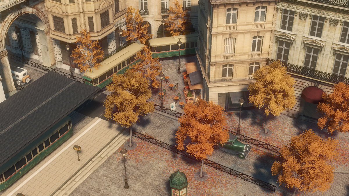 Paynteck's tweet photo. Switching to Twitter from Reddit, here is a corner cafe made in Cities Skylines!
#CitiesSkylines #ColossalOrder https://t.co/nOQFthjvlw