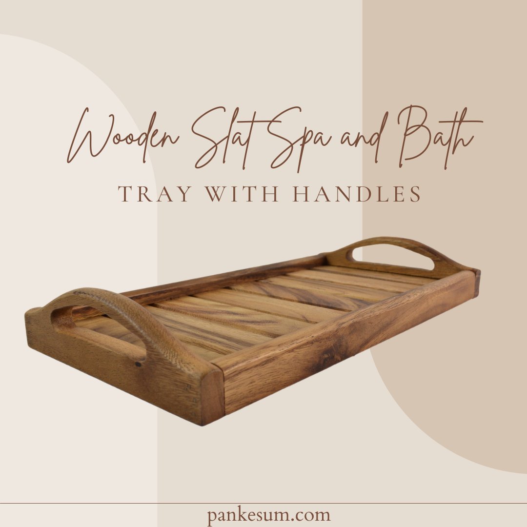 ✨ Wooden Slat Spa and Bath Tray With Handles
14 Inches x 7 Inches x 2 Inches (acacia wood)
.
📍Check it out > amzn.to/3GmG6cc
.
#wood #woodworking #woods #wooden #wooddecor #woodfurniture #tray #woodtray #woodentray #woodentrays #woodtrays #tray #pankesum #roro