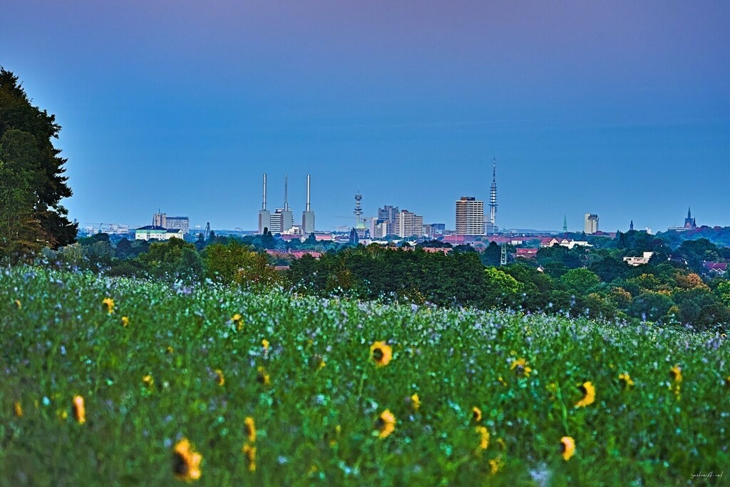 Die Skyline von Hannover.

Der Benther Berg ist sozusagen meine Homezone. Hier jogge ich in guten Wochen dreimal vorbei. Und manchmal bin ich eben auch langsam unterwegs und lasse das eine oder andere Foto entstehen. Dieses entstand im Spätsommer des let… instagr.am/p/CeDUn3fIt2C/